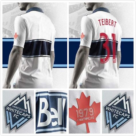 2019 2019 VANCOUVER WHITECAPS Soccer Jerseys Home White TEIBERT 31 19 ...