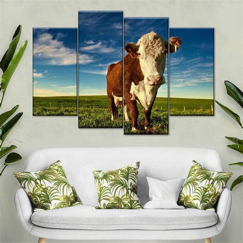 Hereford Cow Wall Art | Photography