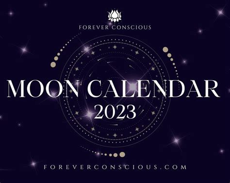 Moon Calendar 2023 - Etsy