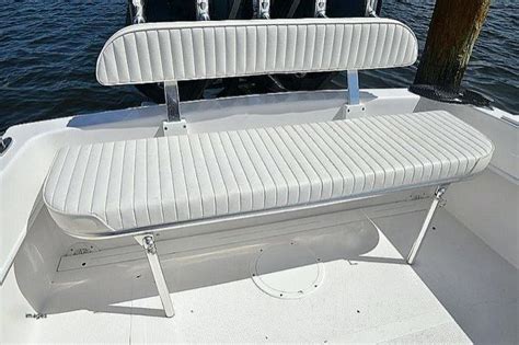 Pontoon Boat Bench Seat Replacement | Making a bench, Seating, Bench