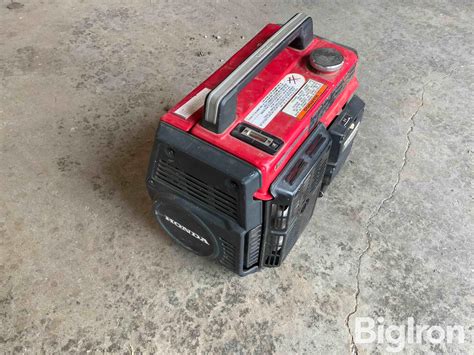 Honda EX1000 Generator BigIron Auctions