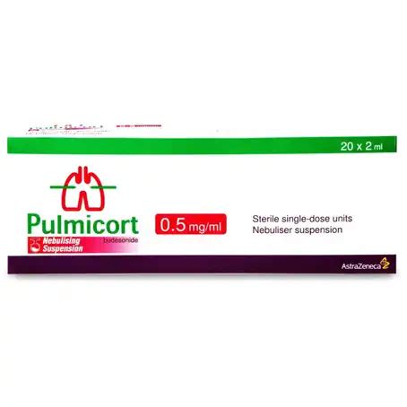 Pulmicort 0.5 mg/ml Nebulising Suspension 20pcs 2 ml