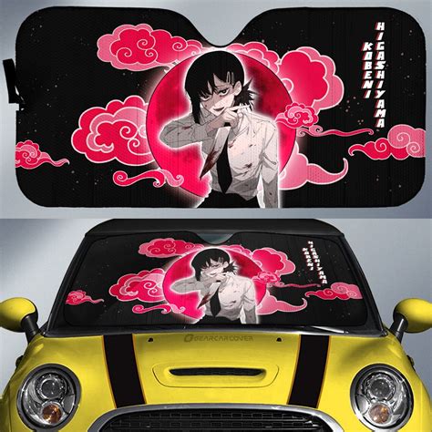 Kobeni Higashiyama Car Sunshade Custom Chainsaw Man Anime