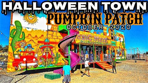 [4K] HALLOWEEN TOWN PUMPKIN PATCH SUMMERLIN | GoPro Hero 9 - YouTube