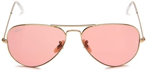 Ray Ban Aviators Pink Lenses