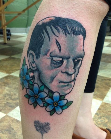 Frankenstein Tattoo Design