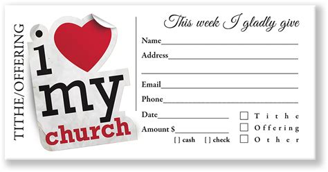 Offering Envelopes for Church | Church Themed | Great Quality