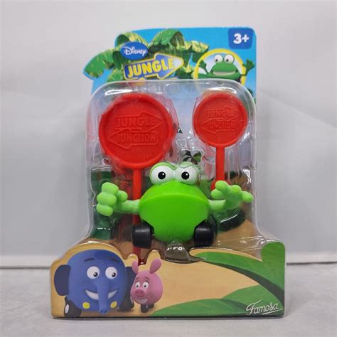 BNIB Famosa Disney Jungle Junction - Toadhog - Action Figure Toy Frog/ Toad Car | eBay