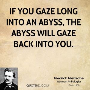 Quotes By Nietzsche Abyss. QuotesGram