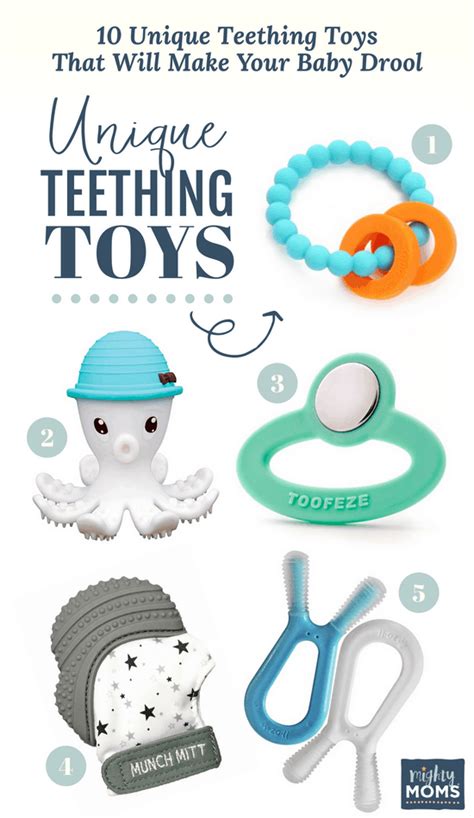 10 Unique Teething Toys That Will Make Your Baby Drool • MightyMoms.club