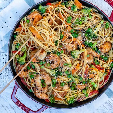 Shrimp Stir Fry Recipe With Noodles | Deporecipe.co