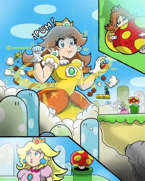 Daisy mushroom suprise!! by LamedaSize on DeviantArt