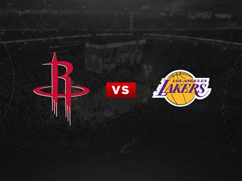 Houston Rockets vs. Los Angeles Lakers | Houston Toyota Center