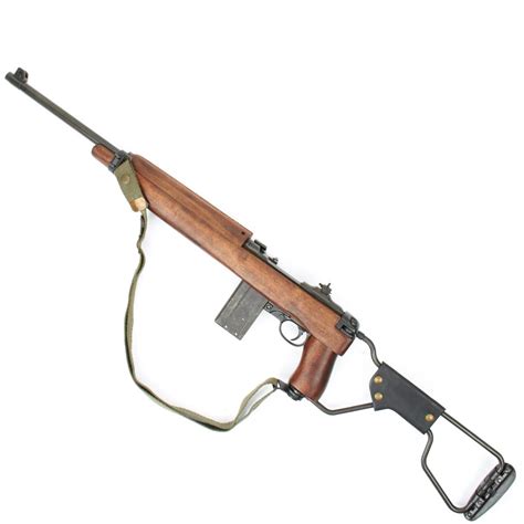 U.S. WWII M1A1 Carbine Folding Stock Paratrooper Display Gun ...