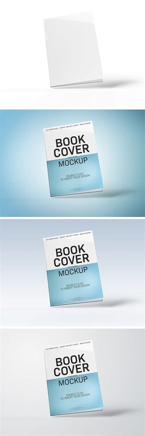 Floating Book Cover Mockup 242558919 PSDT » NitroGFX - Download Unique ...