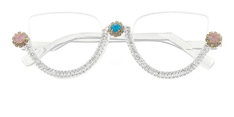 Daryl Clear Cat Eye Modish Exquisite Plastic Eyeglasses | Muukal.com