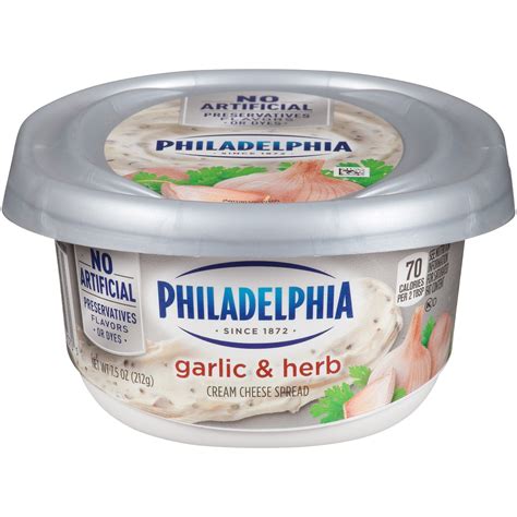 Philadelphia Garlic & Herb Cream Cheese Spread 7.5 oz | Shipt