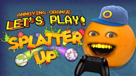 Annoying Orange Let's Play! - SPLATTER UP! - YouTube