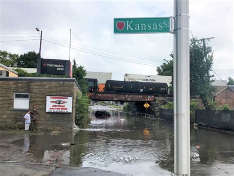 Photos: Fred Floods Worcester, Shutting Down Streets, Buildings ...