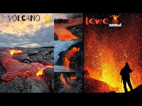 Volcano||Lawa river||powerful nature||Sana's Choice - YouTube