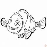 Nemo coloring Pages To Print For Children sketch template