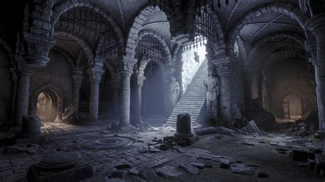 ArtStation - ~ Tomb Crypt ~, Shawn Kassian | Fantasy landscape, Fantasy ...