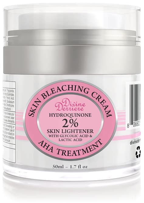 Divine Derriere Skin Lightening 2% Hydroquinone Bleaching Cream with 6% ...