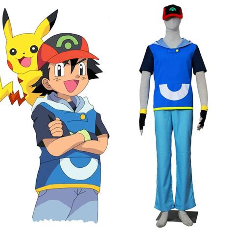 Pokemon Advanced Generation Ash Ketchum Cosplay Costume - Cosplay Shop