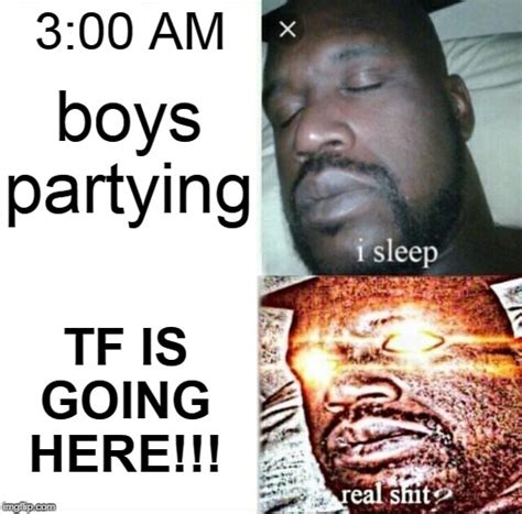 Shaq Sleeping Meme Template