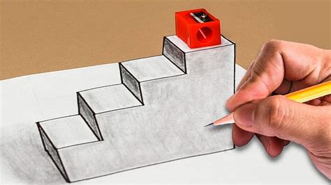 How To Draw Illusion Pencil Drawings