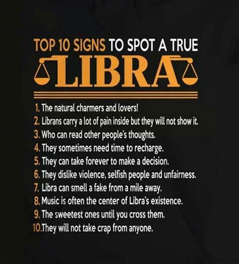 Scary how accurate 9 out of the 10 are #LibraZodiacStarSignHoroscope ...