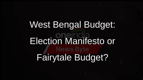 West Bengal Budget 2024-25: BJP MLA Ashok Lahiri Calls it an Election ...