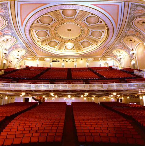 Palace Theatre plaster ceiling after restoration