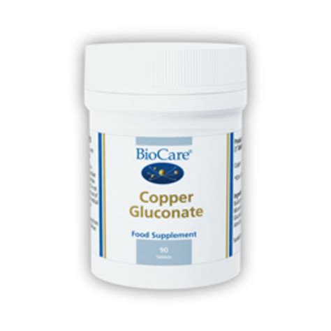 Copper Gluconate Supplement in 90tabs from BioCare