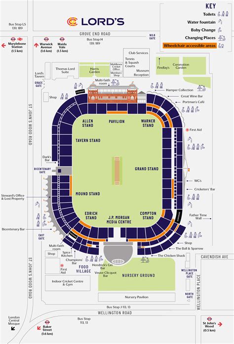 England vs India Lords ODI Ticket Price, Lords Stadium Seating Plan