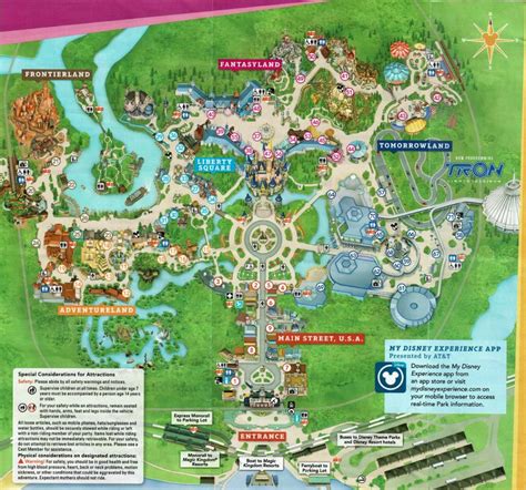 2022 Magic Kingdom Map - Walt Disney World - WDW Magazine