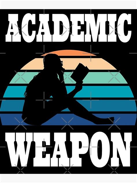 "Academic Weapon | Academic Weapon Meme | Academic Weapon Guy | Academic Weapon Meaning" Poster ...