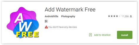 Top 7 Latest Watermark Apps for Android to Protect your Photos - Android Apps Reviews/Ratings ...