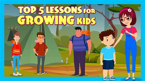 Top 5 Lessons For Growing Kids | English Stories | Bedtime Stories | Tia & Tofu | T-Series Kids ...