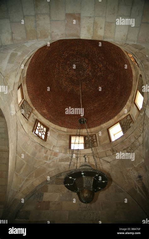 Dome inside the Citadel Aleppo Stock Photo - Alamy