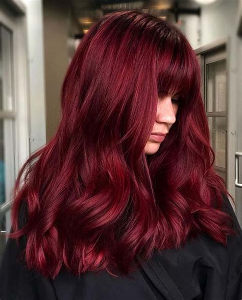 41 Amazing Dark Red Hair Color Ideas - Page 3 of 4 - StayGlam