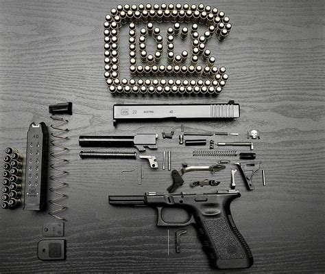 Glock Logo In Ammo Photograph by Zorin Denu - Fine Art America