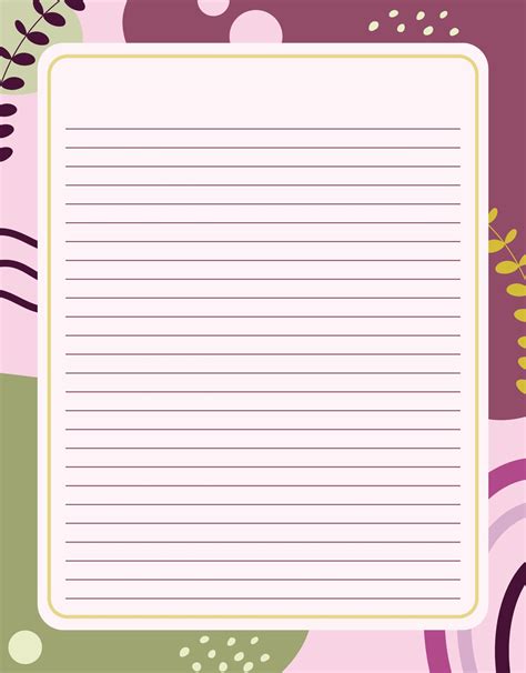 5 Best Images of Printable Blank Writing Pages - Free Printable Kindergarten Writing Paper ...