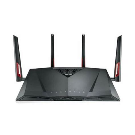 Refurbished ASUS 802.11 AC3100 Dual Band Gigabit Wifi Gaming Router Whit MU-MIMO RT-AC88U ...