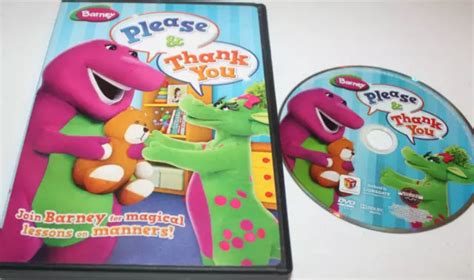 BARNEY PLEASE & Thank You (DVD 2010) Magical Manner Lessons, Dean Wendt £5.44 - PicClick UK