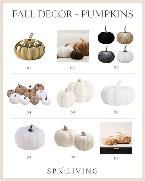 Fall Pumpkin Decor - SBK Living