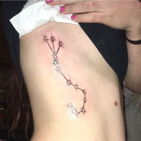 My scorpio constellation tattoo #scorpio #tattoo | Amazing