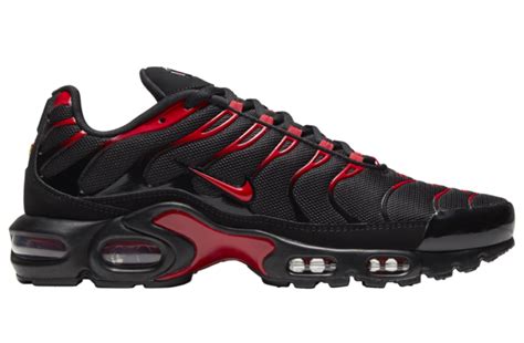 Nike Air Max Plus Black University Red CU4864-001 Release Date - SBD