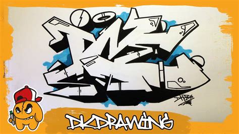 Graffiti Wildstyle Tutorial - How to draw graffiti letters ICE - YouTube