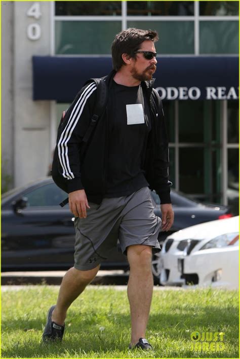 Christian Bale Steps Out in His Workout Gear for a Meeting: Photo 3632313 | Christian Bale ...